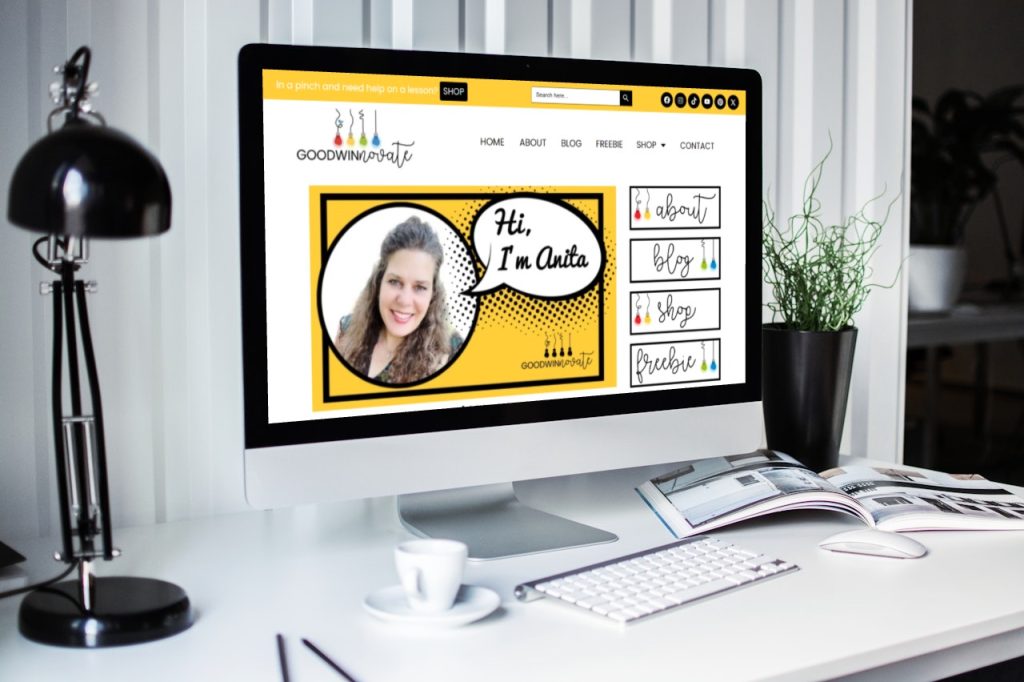 Goodwinnovate Gets a Redesign and a New Shop Goodwinnovate Redesign Featured Image