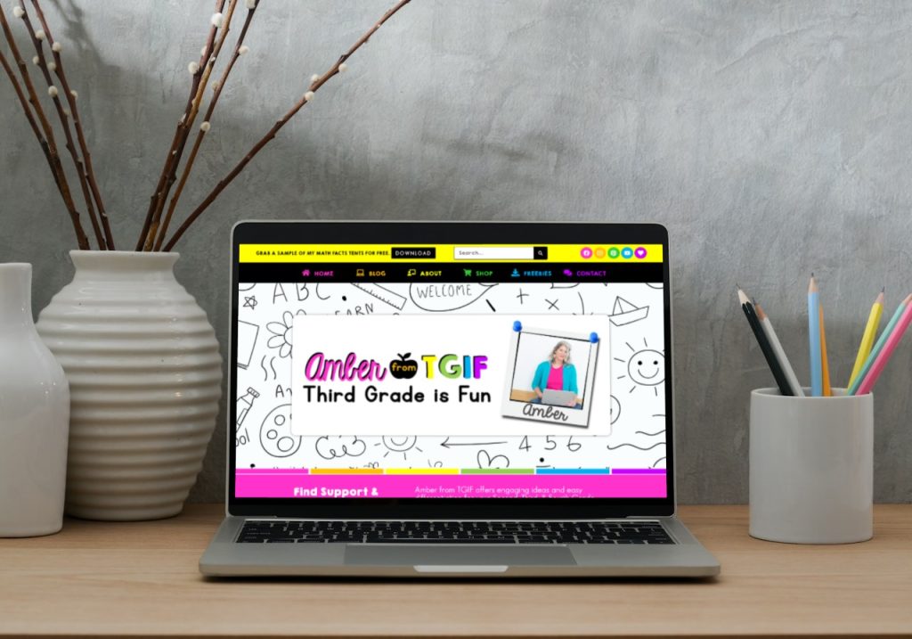 Amber from TGIF Moves to Wordpress with a Brand New Look Amber from TGIF Portfolio Image