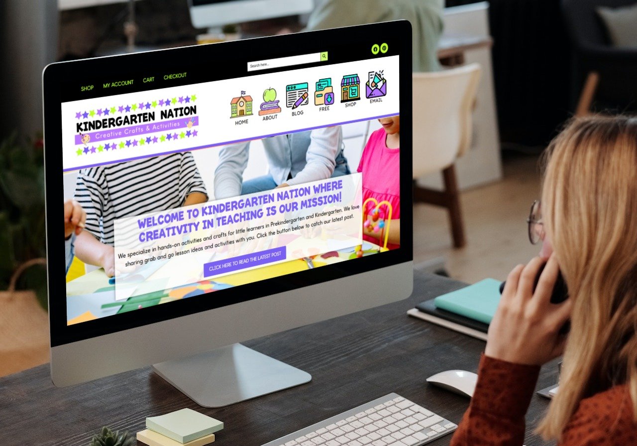 Web Designs by Site Designs for You Kindergarten Nation Featured Image