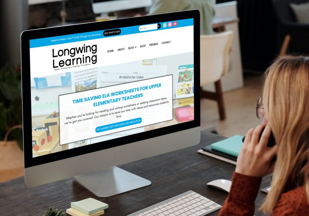 Longwing Learning, Upper Elementary ELA Worksheets for Teachers Longwing Learning