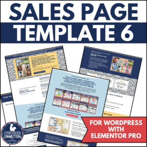 Sales Template 6 cover