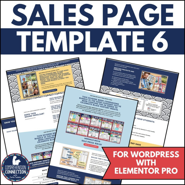 Sales Template 6 cover
