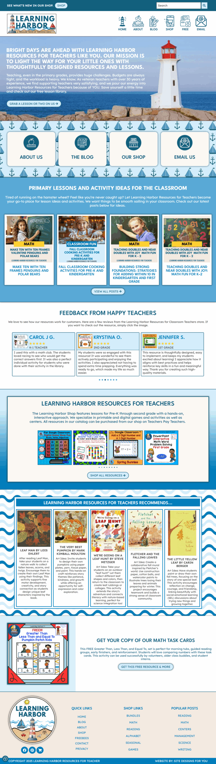 Learning Harbor Resources for Teachers