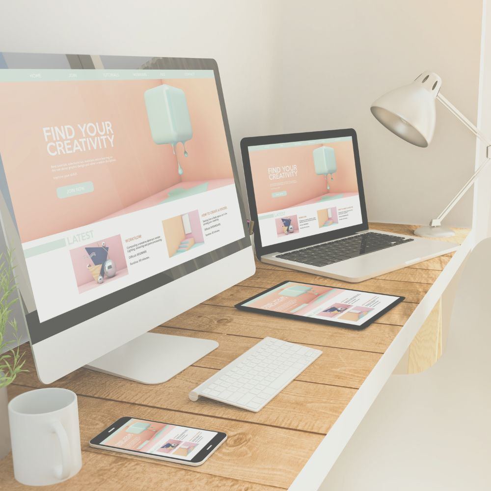 Blogger Website Design Clean Content Focused Site